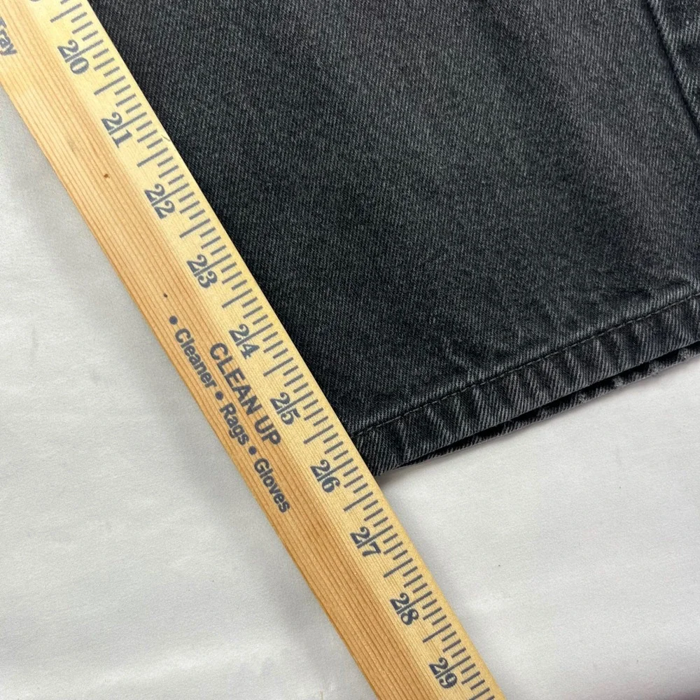 Vintage Levi's 505 Regular Fit Jeans Black Denim Straight Leg